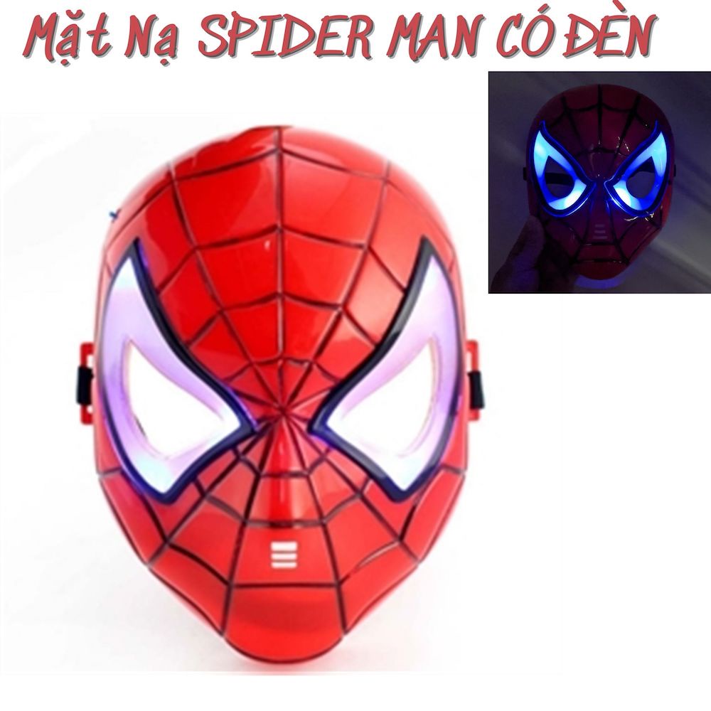 Mặt nạ trung thu hóa trang halloween phát sáng người sắt