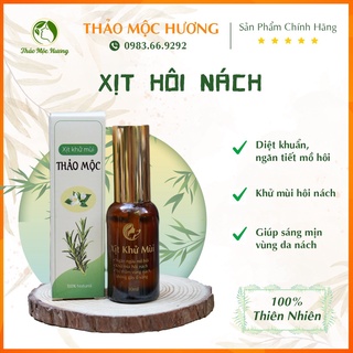 Hôi nách xịt hôi nách | DỨT ĐIỂM HÔI NÁCH | Thảo mộc hương diệt khuẩn khử mùi hôi làm sáng mịn vùng da nách