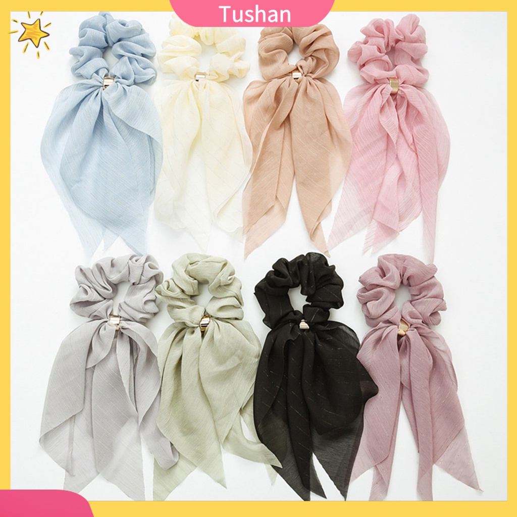 Dây Buộc Tóc Hình Nơ Xinh Xắn Dành Cho Nữ