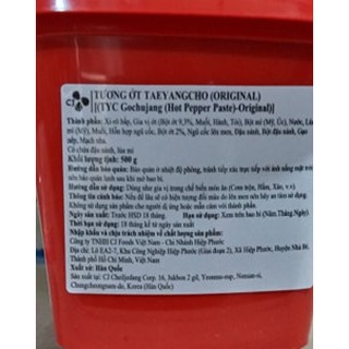 Tương Ớt CJ 500G