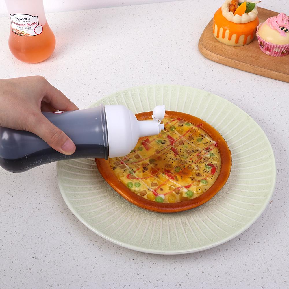 HS Chai Nhựa Đựng Đồ Tráng Miệng 350ML