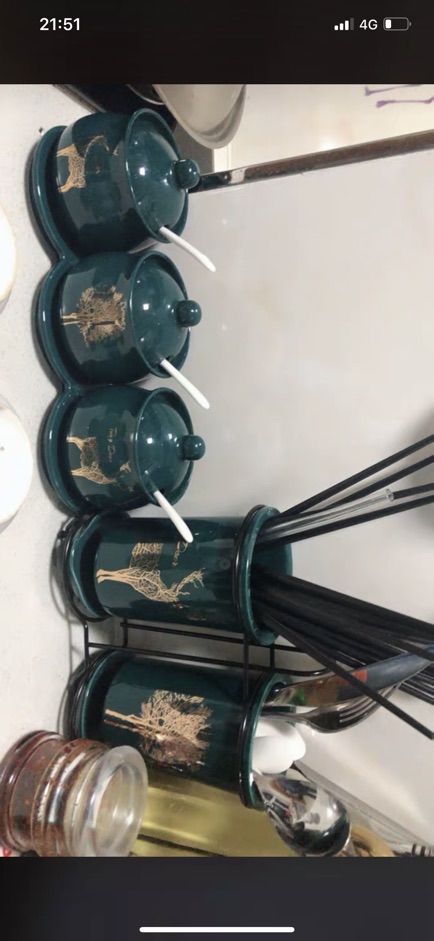 ( có sẵn )Ống cắm đũa sứ xanh cao cấp | BigBuy360 - bigbuy360.vn