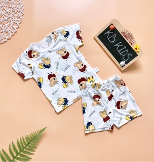 Combo đồ bộ mặc nhà cotton lưới