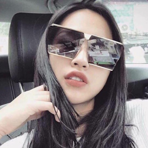 20 Mắt kính nam nữ thời trang cao cấp - Kính chống tia UV càng kim loai to