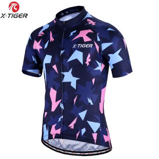 Áo Đạp Xe Leo Núi X-TIGER Tay Ngắn Thoáng Khí Nhanh Khô Chất Lượng Cao