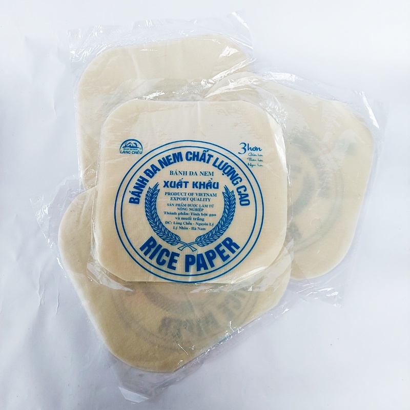 Bánh đa nem rế Làng Chều Hà Nam ăn sống giòn dai, bánh tráng dẻo rán rice paper đảm bảo vệ sinh an toàn thực phẩm | BigBuy360 - bigbuy360.vn