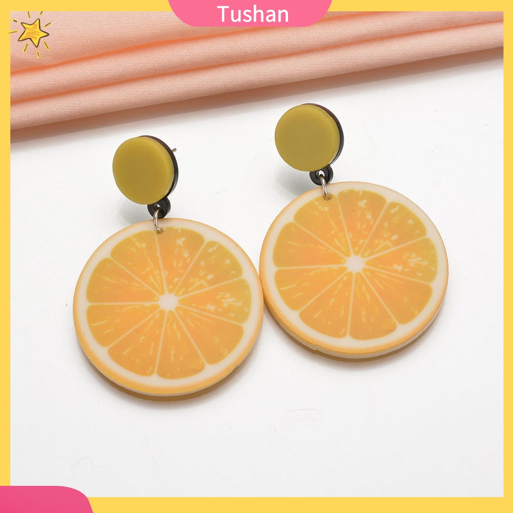 Khuyên Tai Hình Trái Cây Phong Cách Hàn Quốc Cho Nữ