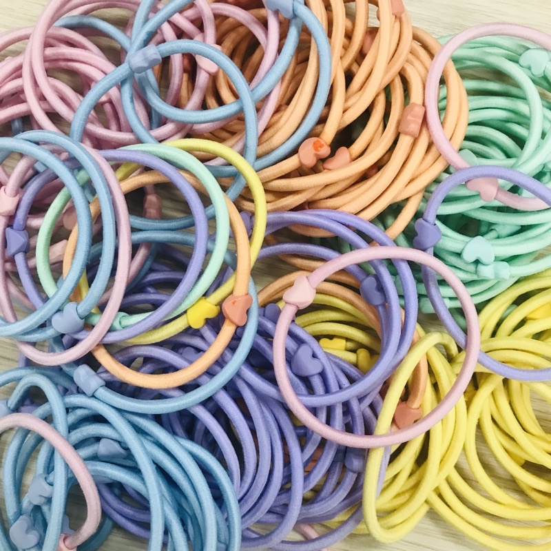 ĐỒ BUỘC TÓC HÀN QUỐC GIÁ RẺ, DÂY CỘT TÓC LÀM QUÀ TẶNG KHÁCH HÀNG