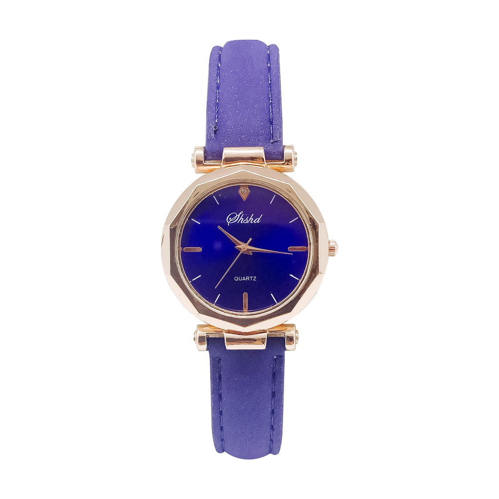 Đồng hồ nữ SHSHD dây da lấp lánh duyên dáng thời trang | BigBuy360 - bigbuy360.vn
