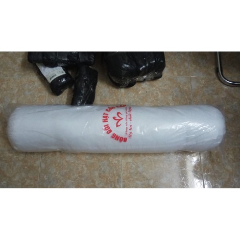 Ruột gối ôm 35x100cm,bông trắng tinh