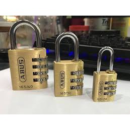 Khóa số Abus 165 Series, 165/20 KT 20mm, 165/30 KT 30mm, 165/40 KT 40mm