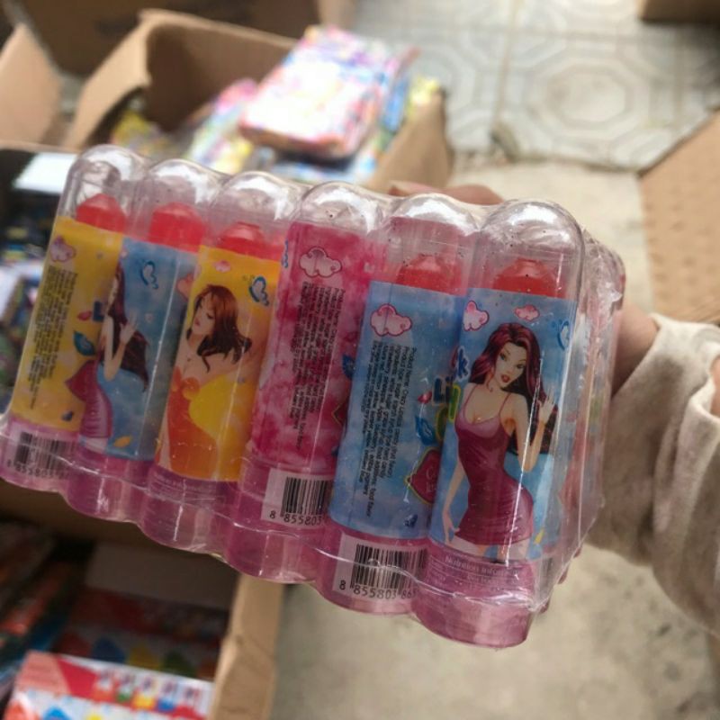 Khay 30 chiếc kẹo mút son