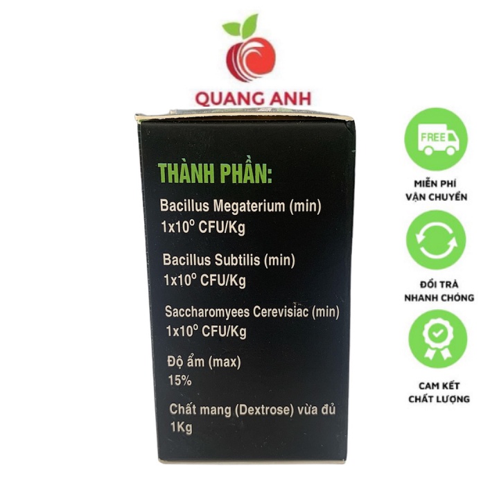 [FreeShip] Men Vi Sinh Cao Cấp VSBIO Làm Trong Sạch Nước Bể Cá - Chai 80Gr - Nâng Cao Chất Lượng Nước Cho Cá