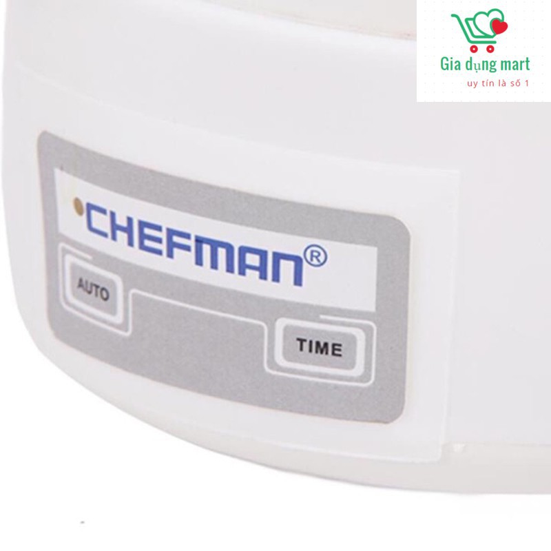 Máy làm sữa chua Chefman [8 CỐC THỦY TINH 1.6L ] Chefman