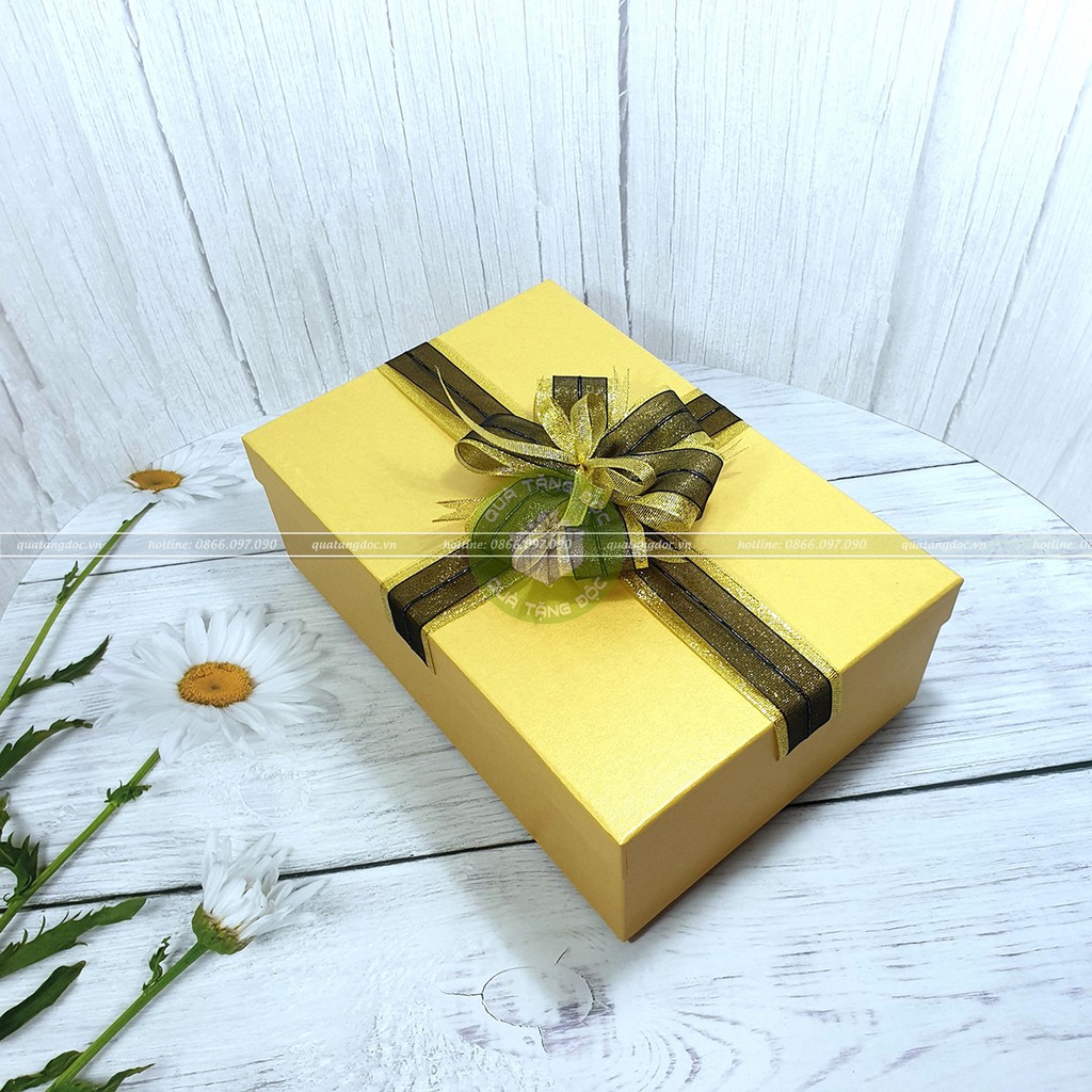 [Tặng thiệp + Giấy rơm] Hộp giấy đựng quà lớn, hộp quà size to 30x20x10 - HQ11 | BigBuy360 - bigbuy360.vn
