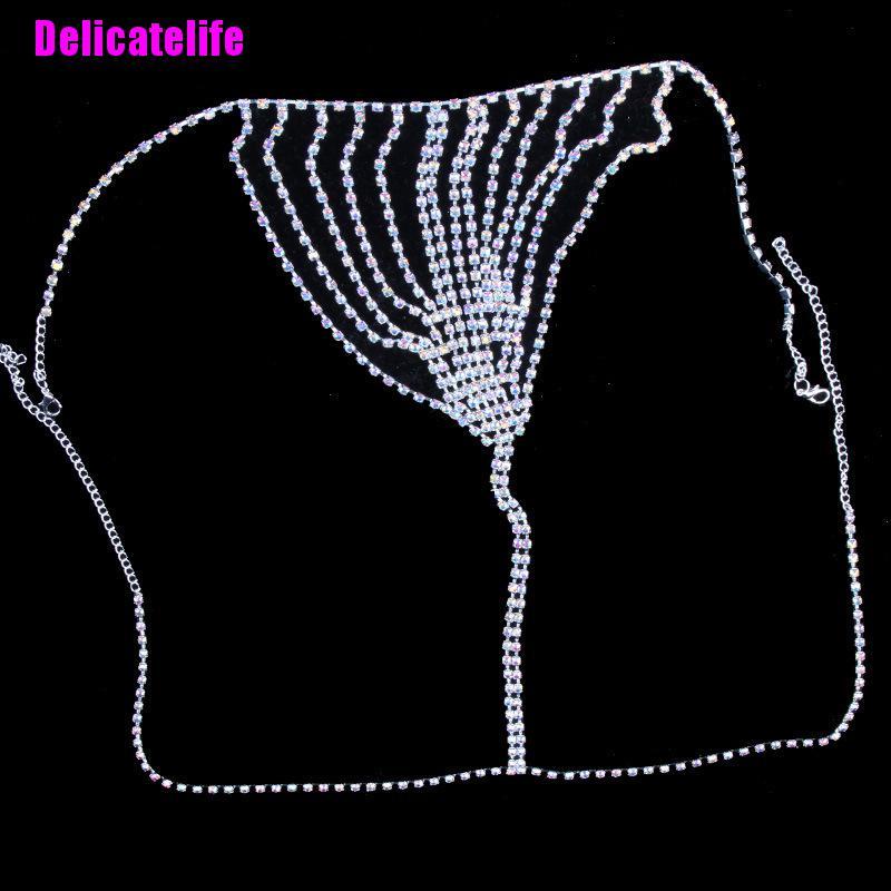 Dây đeo hông đính đá pha lê quyến rũ dành cho nữ