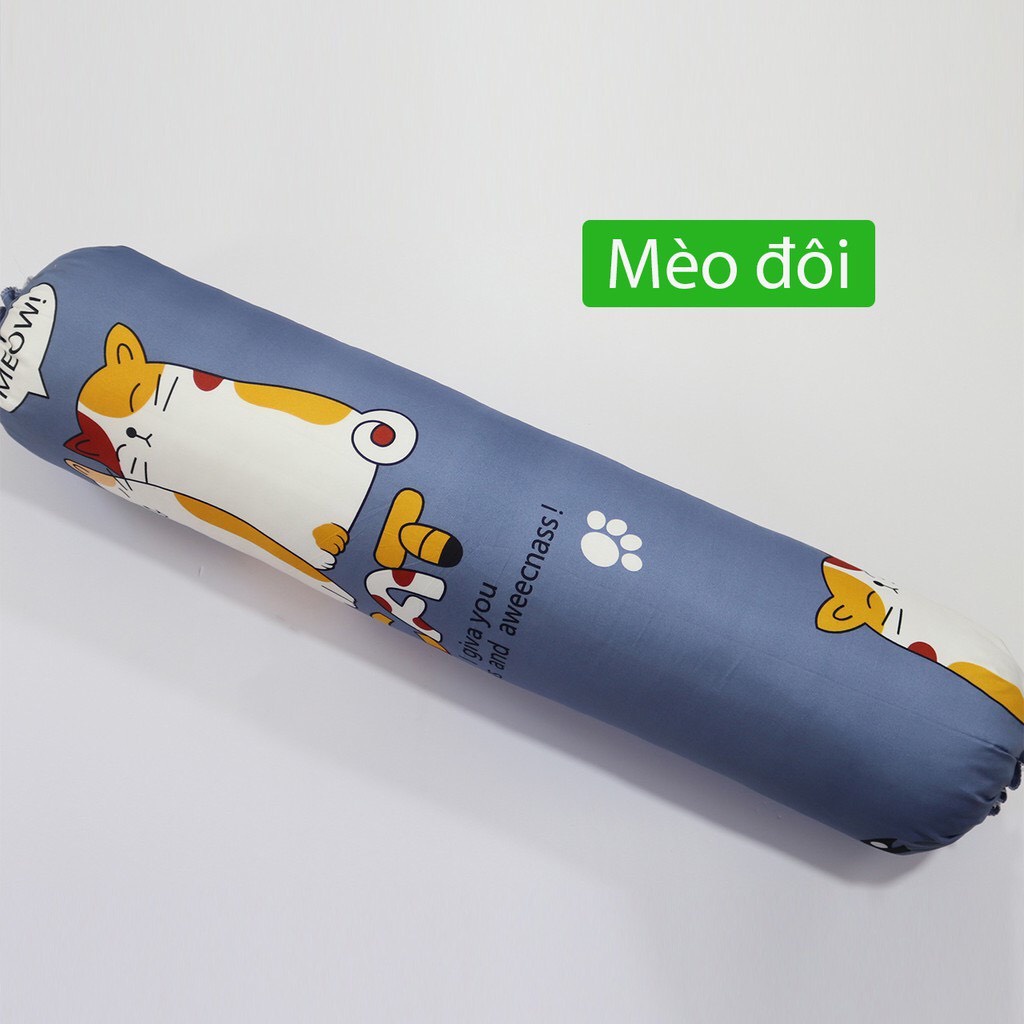 Vỏ gối ôm poly cotton nhiều mẫu đẹp