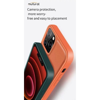 ỐP LƯNG DA 2IN1 hỗ trợ sạc không dây WALLET MUTURAL IPHONE 13 PRO MAX/13 PRO/13