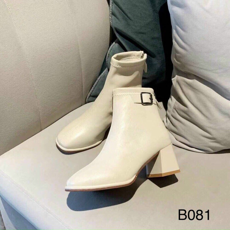 Boot cao gót đai cổ mã B081