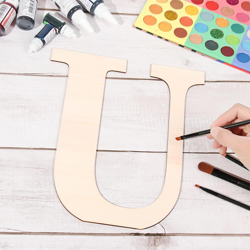 Bảng Chữ Cái Gỗ 30CM Trang Trí Nhà Cửa