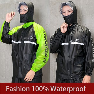 Bộ Quần Áo Mưa Đi Xe Máy Dành Cho Nam Size M-4XL