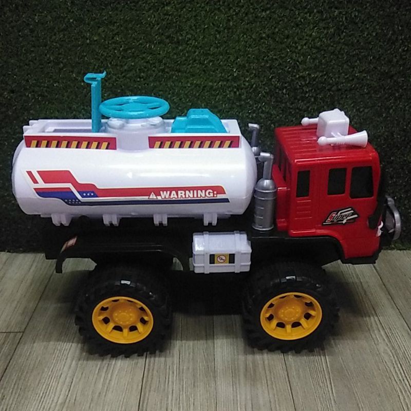 Đồ Chơi Xe Bồn Chở Xăng Loại Trung Cho Bé