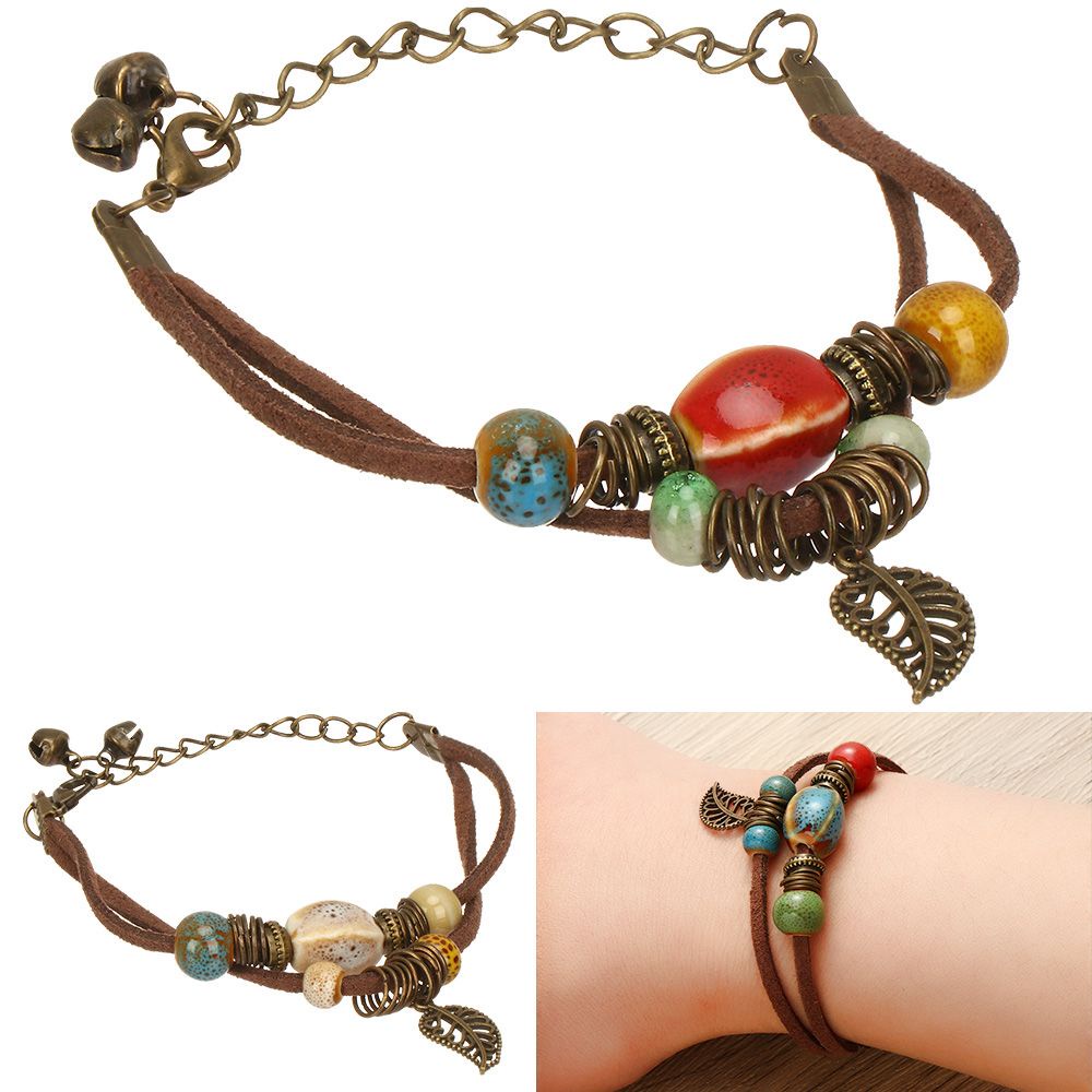 Vòng tay chuỗi hạt nhiều màu dễ thương MIHAN1 dành cho nữ