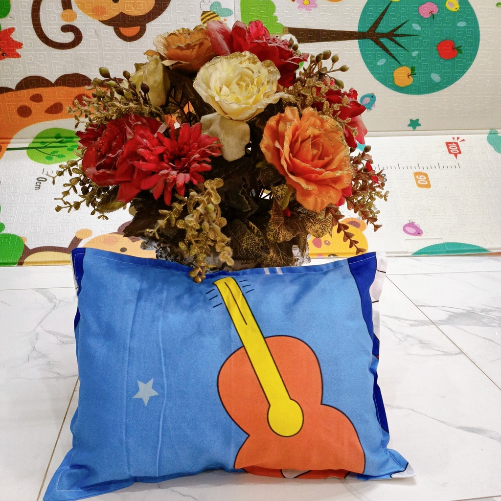 Gồi nằm cho bé 30x40cm gồm 1 vỏ gối kèm 1 ruột gối nằm,được chọn mẫu
