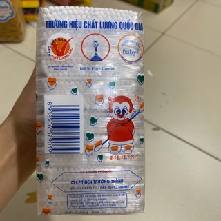 12 túi bông ngoáy tai trẻ em 480 que
