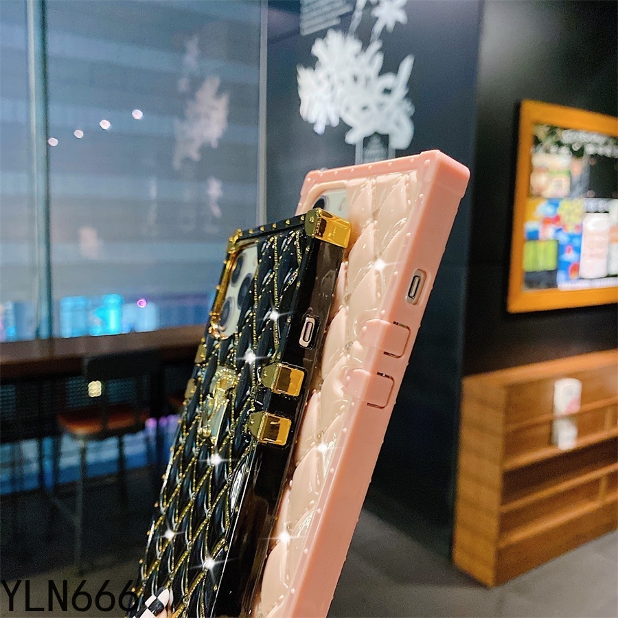 Ốp Điện Thoại Mềm Dáng Vuông Lấp Lánh Cho iPhone 13 13Pro 13Promax 12 12Pro 12promax 11 11Pro Max 14 14PRO Max X XR XS Max 7 8 14 PLUS