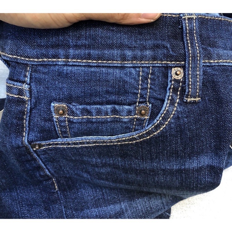 Quần jean nam hàng xuất - xanh 02 -slimfit - jean co giãn Hải An Jeans