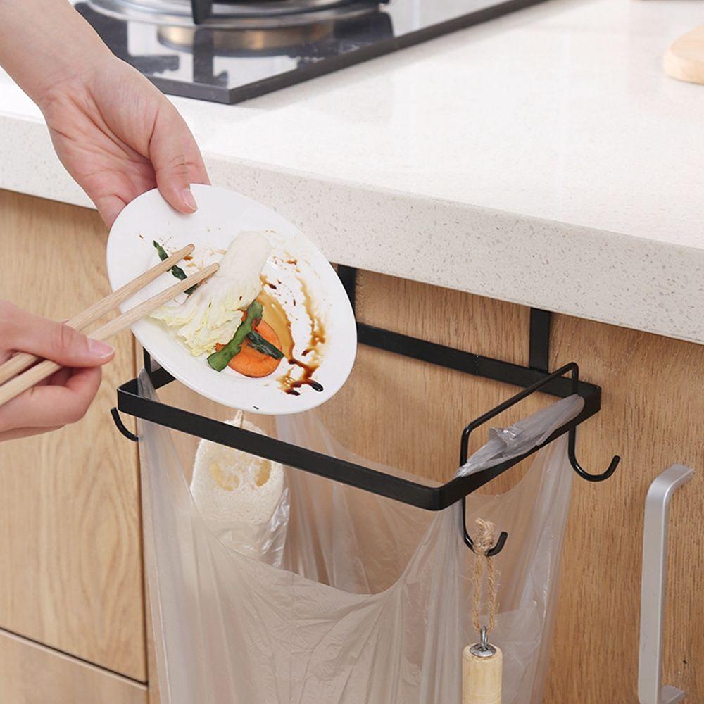 Giá Đỡ Túi Đựng Rác Bằng Thép Không Gỉ Tiện Lợi Dành Cho Nhà Bếp
