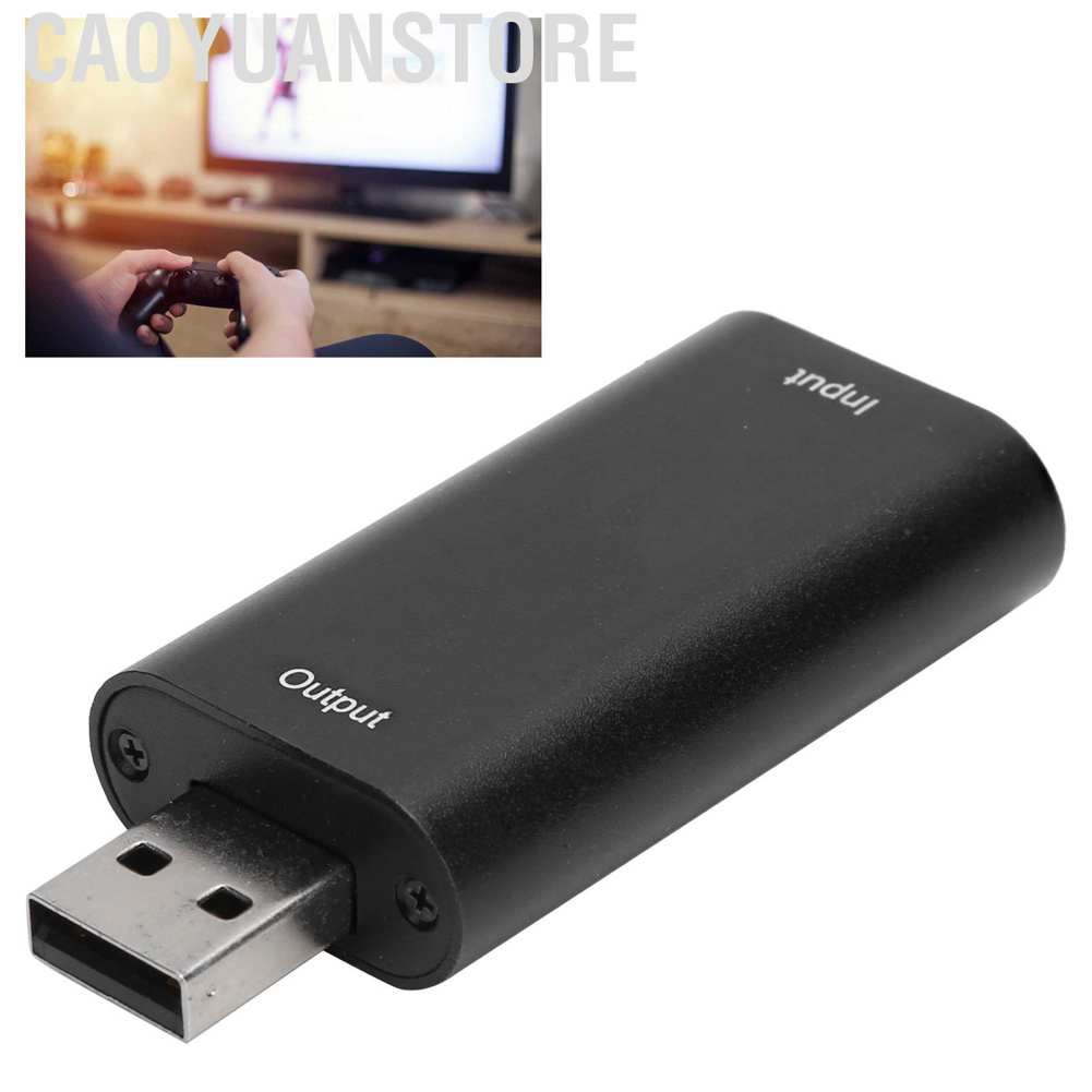 Thiết Bị Chuyển Đổi Video Từ 4k Hdmi Sang Usb 2.0 Cho Dvd / Camera Ghi Âm