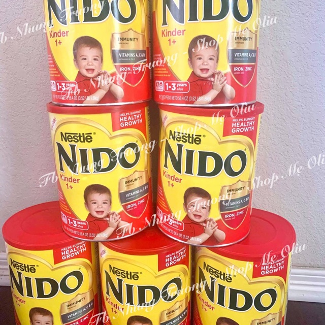 Sữa Nido 1.6kg - Nido Mỹ đủ BILL. Date 05/2022