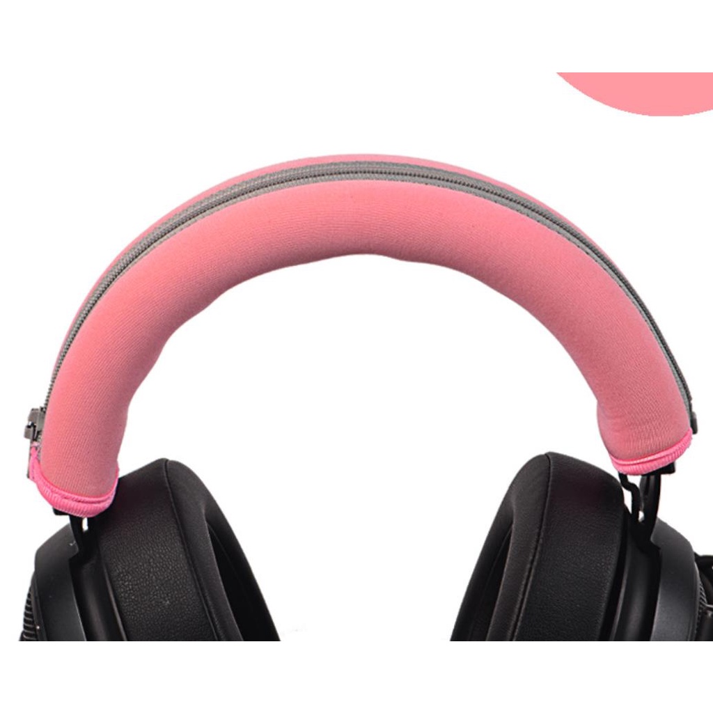 Đệm Bảo Vệ Đầu Có Khóa Kéo Thay Thế Cho Tai Nghe Razer Kraken V2 & V2 Pro