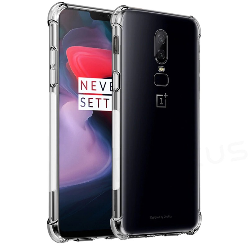 Ốp điện thoại TPU trong suốt chống sốc cho OnePlus 7 7T Pro 8 OnePlus 6 6T 7 7T 8 Pro