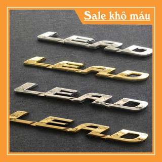 [SALE SỐC] Tem chữ nổi HONDA LEAD (BAO GIÁ)