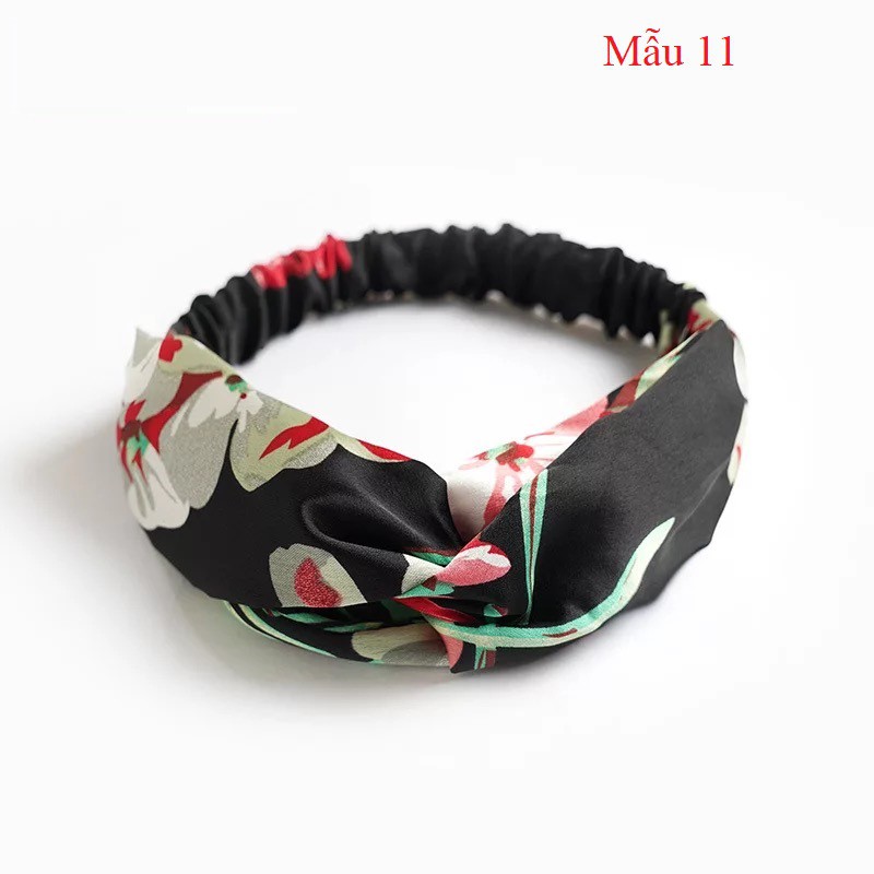 Băng đô turban [❌SIÊU SALE❌] băng đô hoa vải lụa xinh xắn Mayconner cực cute