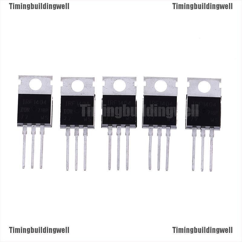 Set 5 Linh Kiện Bán Dẫn Irf1404 1404 Mosfet Mosft To-220