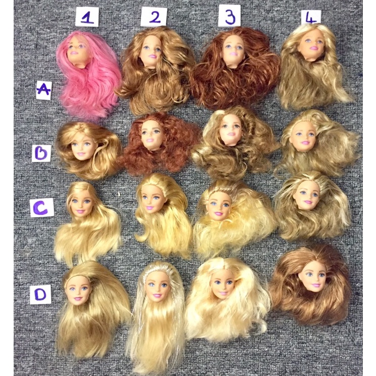 B9-HEAD BÚP BÊ BARBIE
