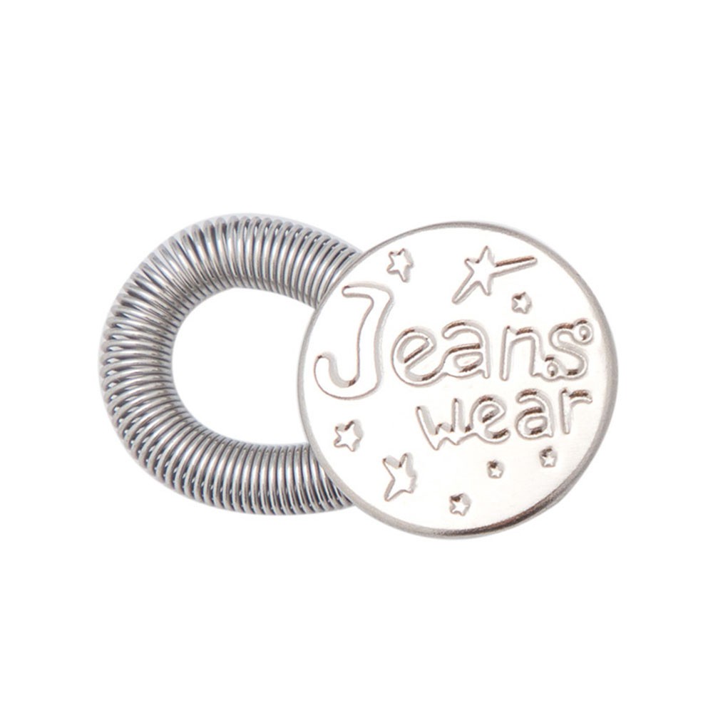 Set 1 / 5 Nút Quần Jean Co Giãn Tiện Lợi