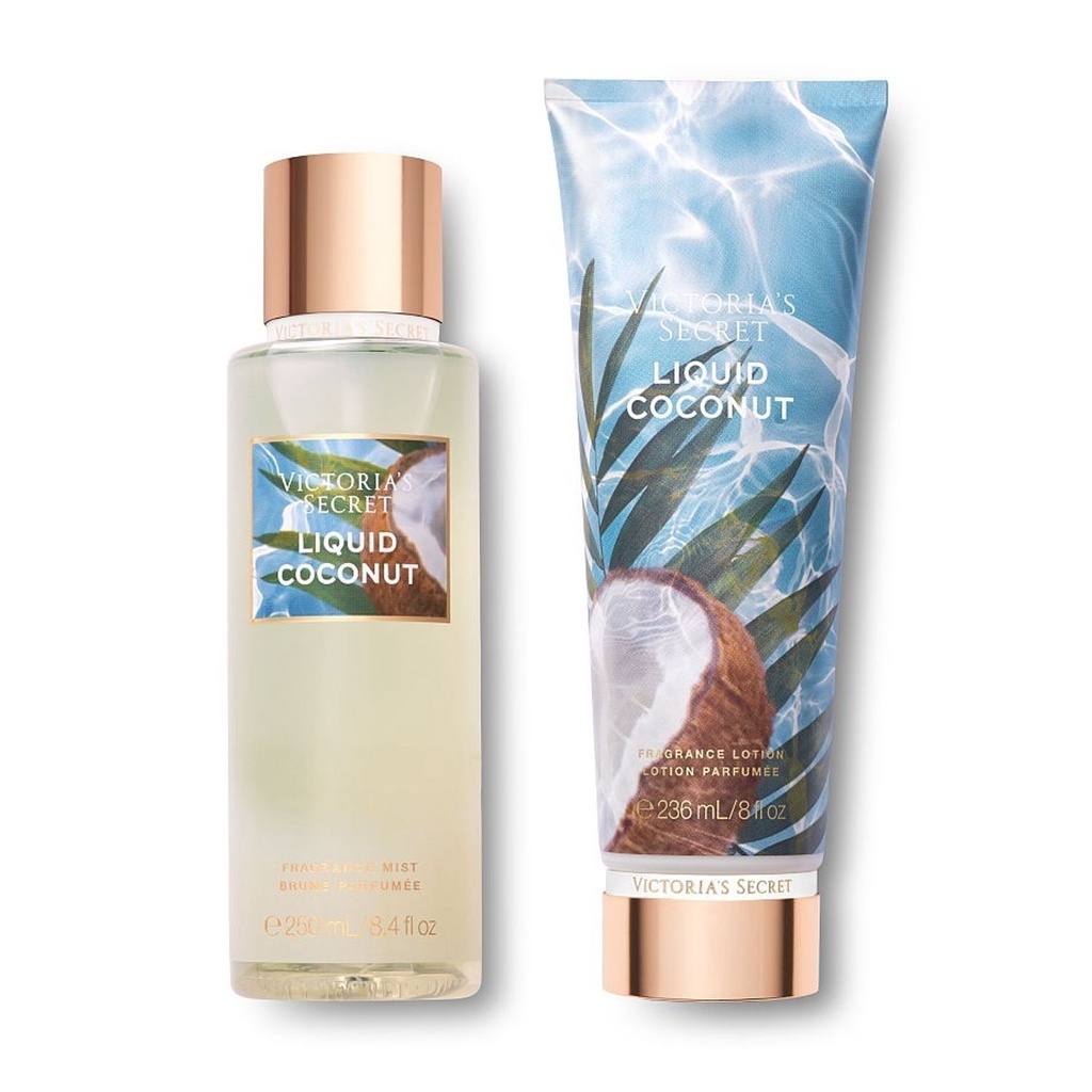 Xịt thơm body Victoria Secret Liquid Coconut 250ML