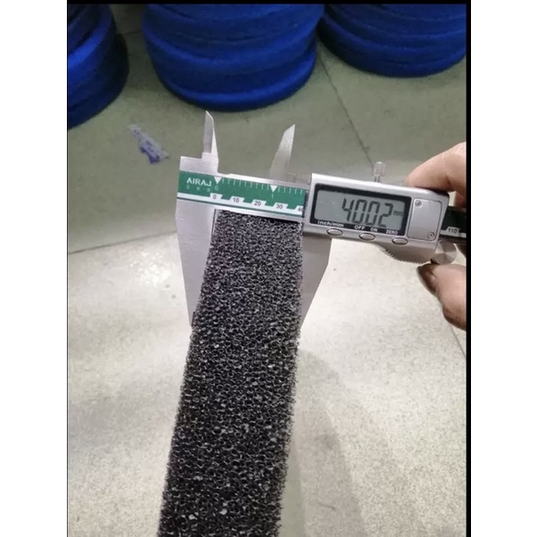 Bông Lọc Phụ Cao Cấp - Bông Lọc Phụ Hình Tròn F160 F180 F220 F268 - Bông Lọc Màu Đen Dày 4cm