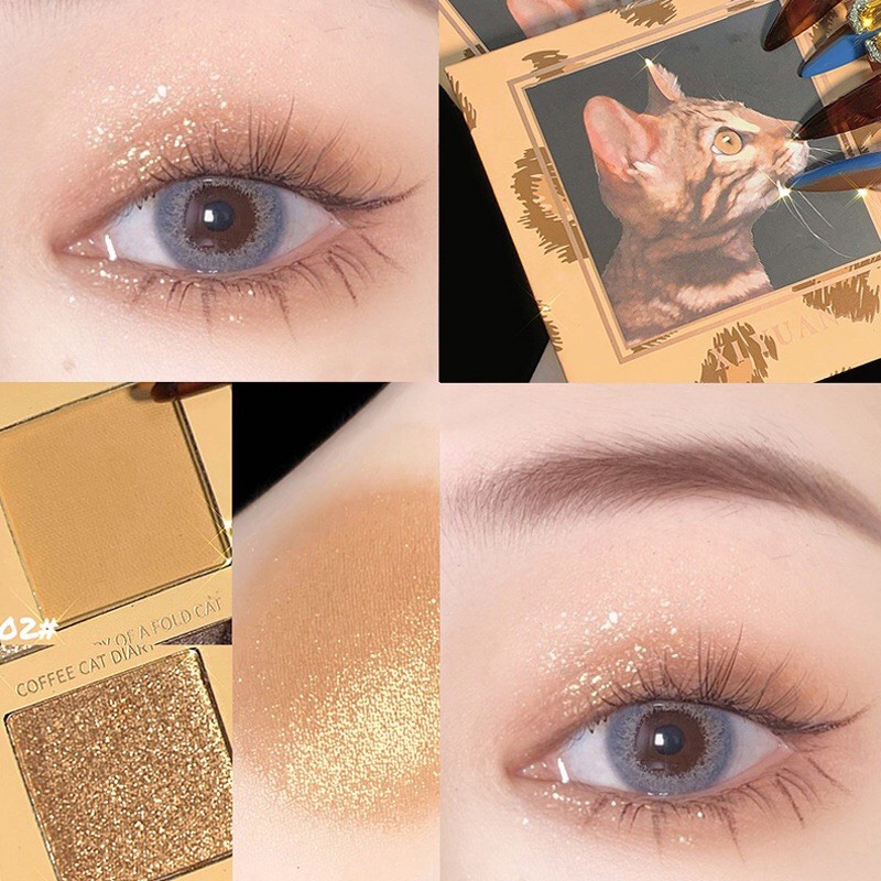 Bảng Phấn Mắt 4 Màu Mắt Mèo XIYUAN | BigBuy360 - bigbuy360.vn