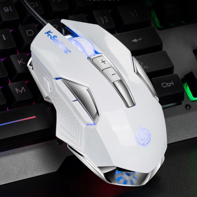 Chuột Gaming Siêu Khủng Esports Q7 Super Gaming Kiểu Dáng Siêu Độc Lạ, Led RGB Tự Đổi Màu | BigBuy360 - bigbuy360.vn