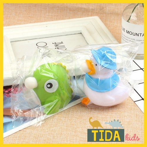 Squishy Mochi Thổi Bong Bóng ⚡ HOT TREND ⚡ Vịt, Khủng Long, Em Bé Phun Nước Bọt Cute, Đồ Chơi Xả Stress, TiDa Kids Shop