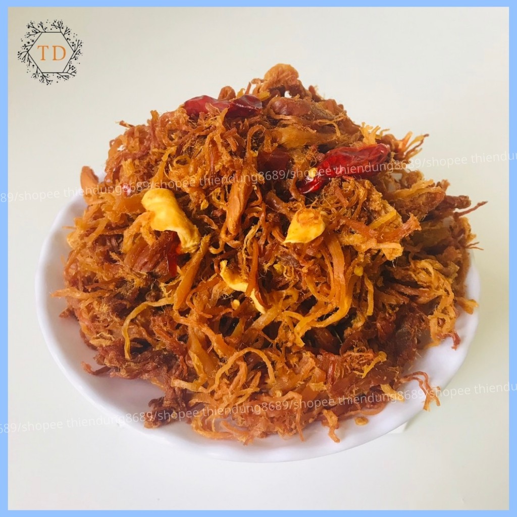 Khô Heo Cháy Tỏi Loại 1 Ngon Vị Cay Vừa 300g, Đồ Ăn Vặt thiendung8689 | BigBuy360 - bigbuy360.vn