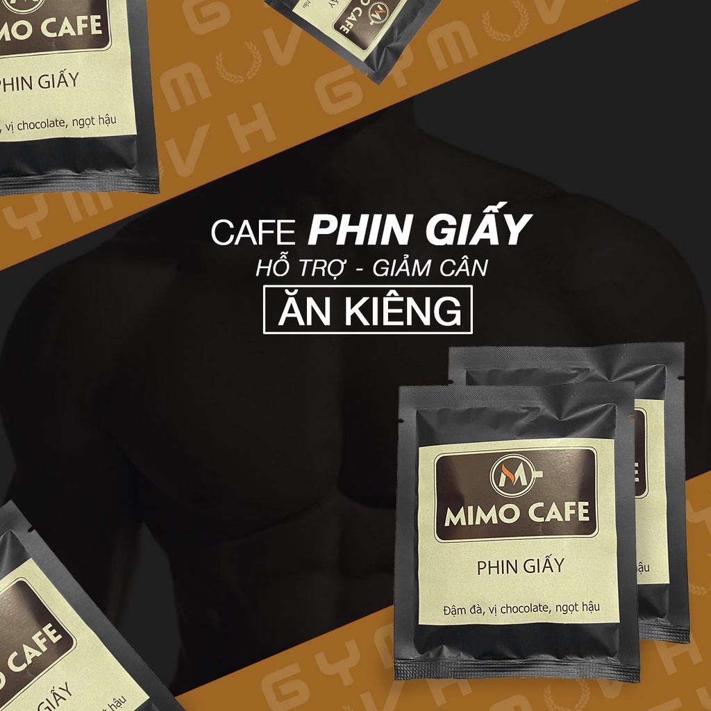 Cà Phê Phin Giấy Túi Lọc Vị Truyền Thống Mimo Cafe - Hỗ Trợ Giảm Cân