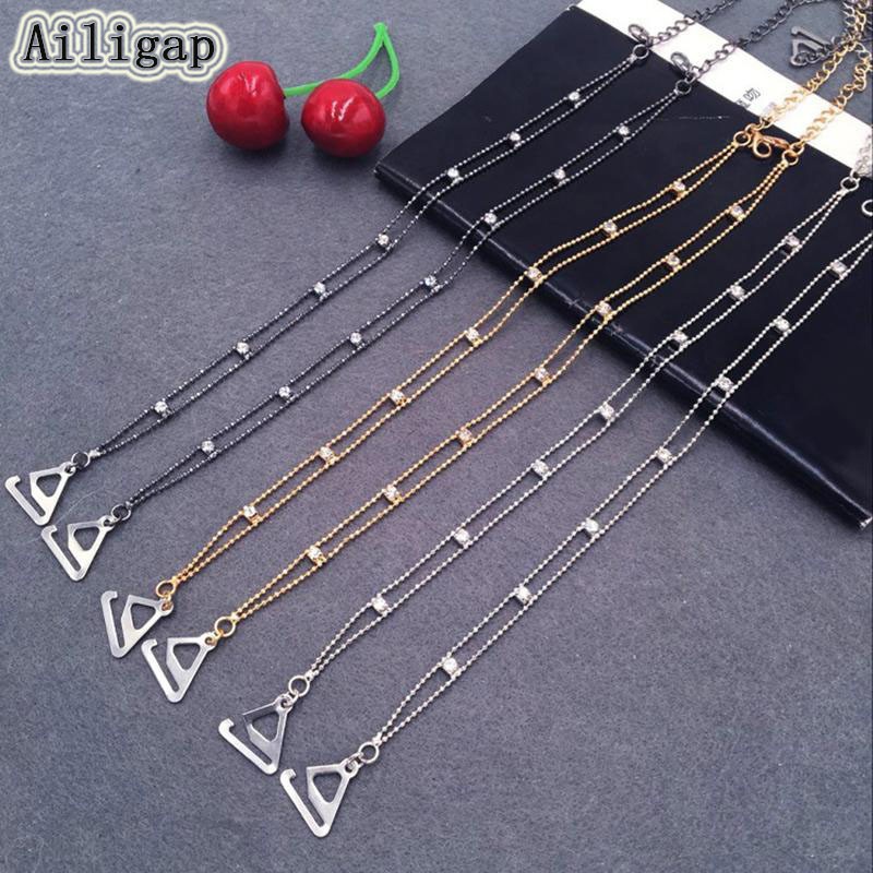 Cặp Dây Áo Ngực Đính Đá Có Thể Điều Chỉnh Kích Thước