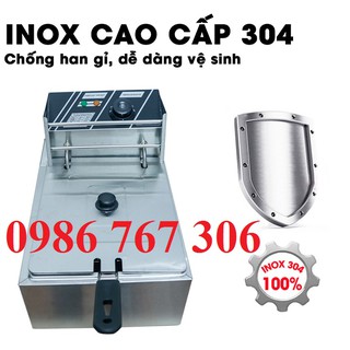 Bếp chiên nhúng dầu chạy điện
